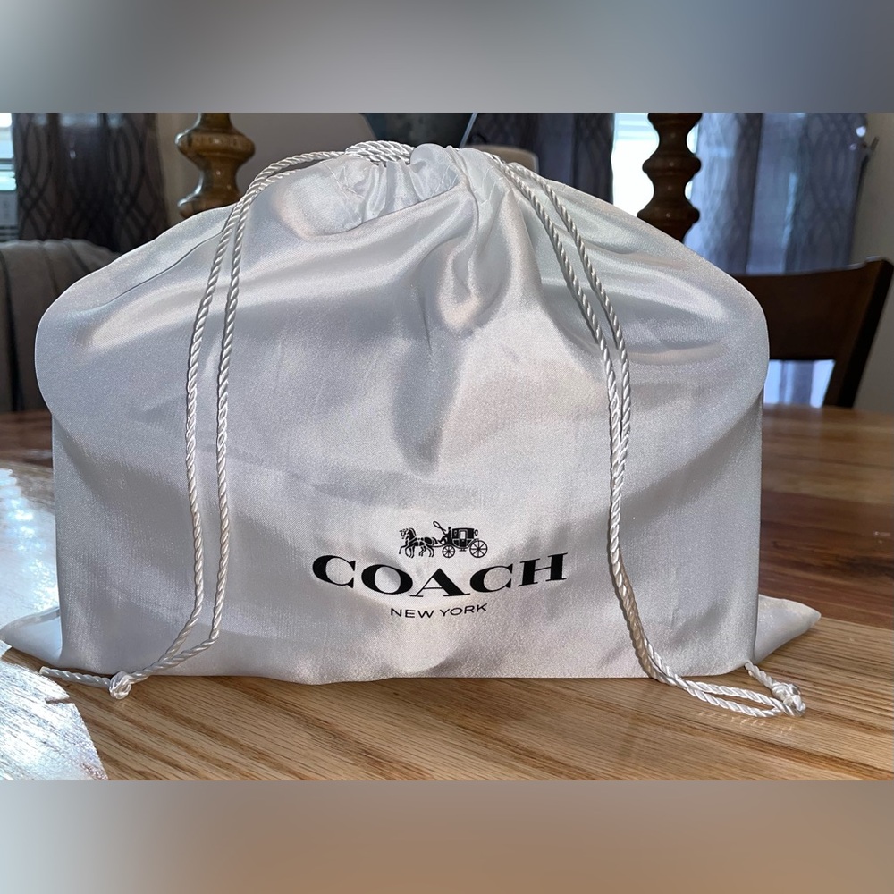 Coach Tabby Medium Polished Pebble Leather Shoulder Bag 26 - Picture 15 of 15